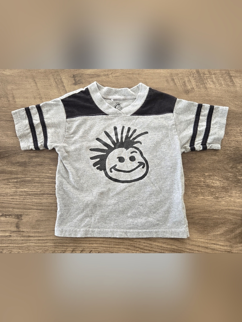 Vintage Knuckleheads Boy's Jersey Style Short Sleeve T-shirt Size 4
